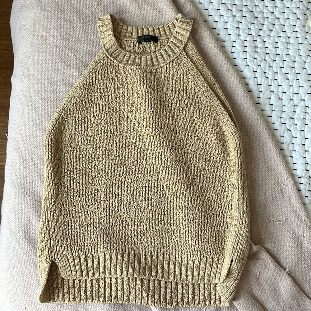 “Raffia” knit tank